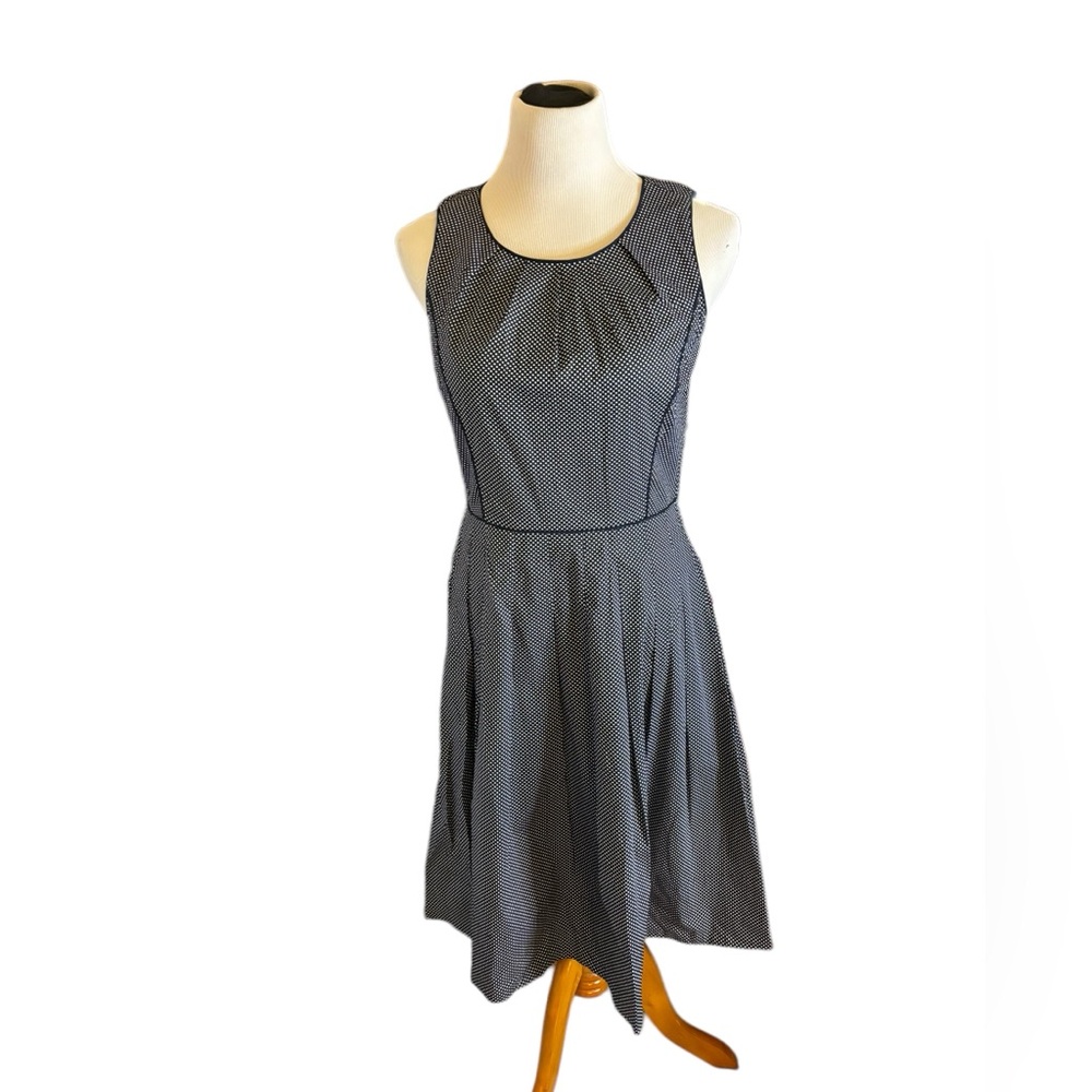 Talbots‎ Women’s Black and White Dot Dress Size 6
